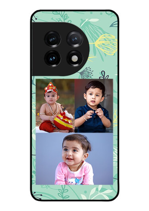 OnePlus 11 5G Photo Printing on Glass Case - Forever Family Design