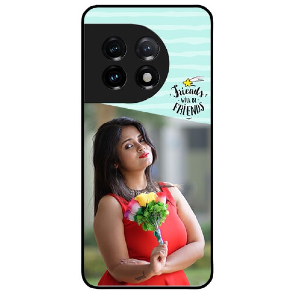 OnePlus 11 5G Custom Glass Phone Case - Friends Picture Icon Design OnePlus 11 5G Custom Glass Phone Case - Friends Picture Icon Design