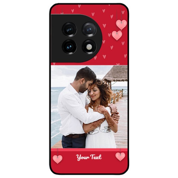 OnePlus 11 5G Custom Glass Phone Case - Valentines Day Design