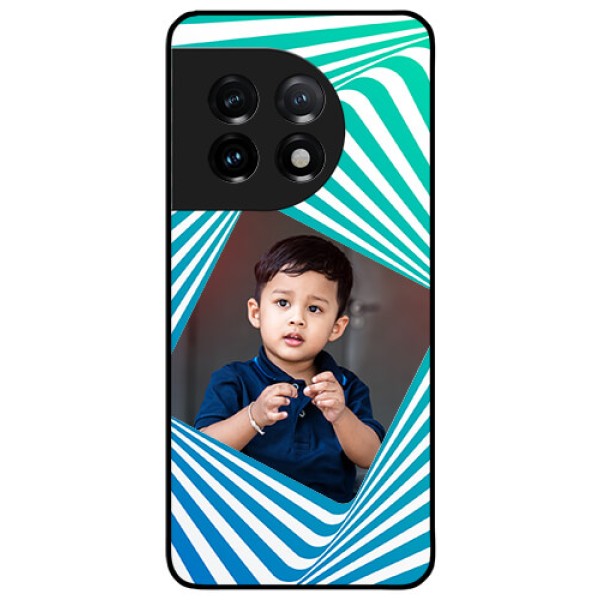 OnePlus 11 5G Personalized Glass Phone Case - Abstract Spiral Design OnePlus 11 5G Personalized Glass Phone Case - Abstract Spiral Design