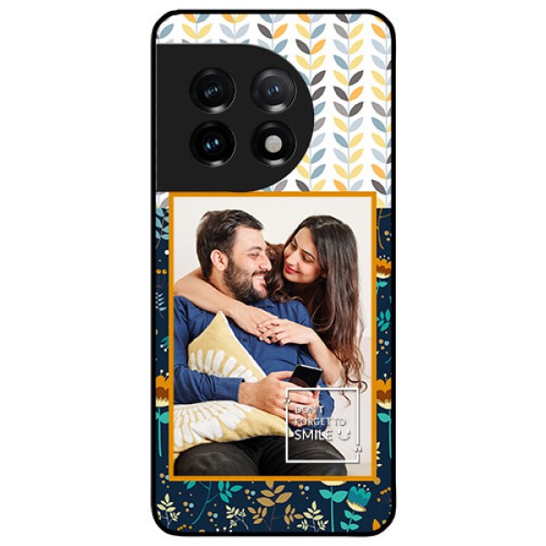 OnePlus 11 5G Custom Glass Mobile Case - Pattern Design