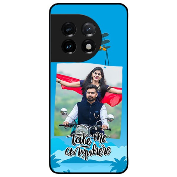 OnePlus 11 5G Custom Glass Mobile Case - Traveller Design