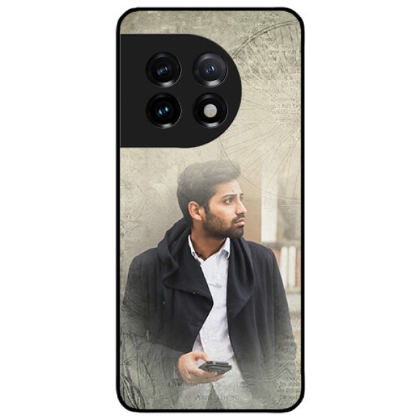 OnePlus 11 5G Custom Glass Phone Case - with vintage design