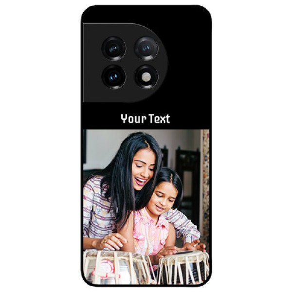 OnePlus 11 5G Photo with Name on Glass Phone Case OnePlus 11 5G Photo with Name on Glass Phone Case
