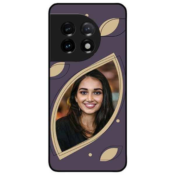 OnePlus 11 5G Custom Glass Mobile Case - Falling Leaf Design