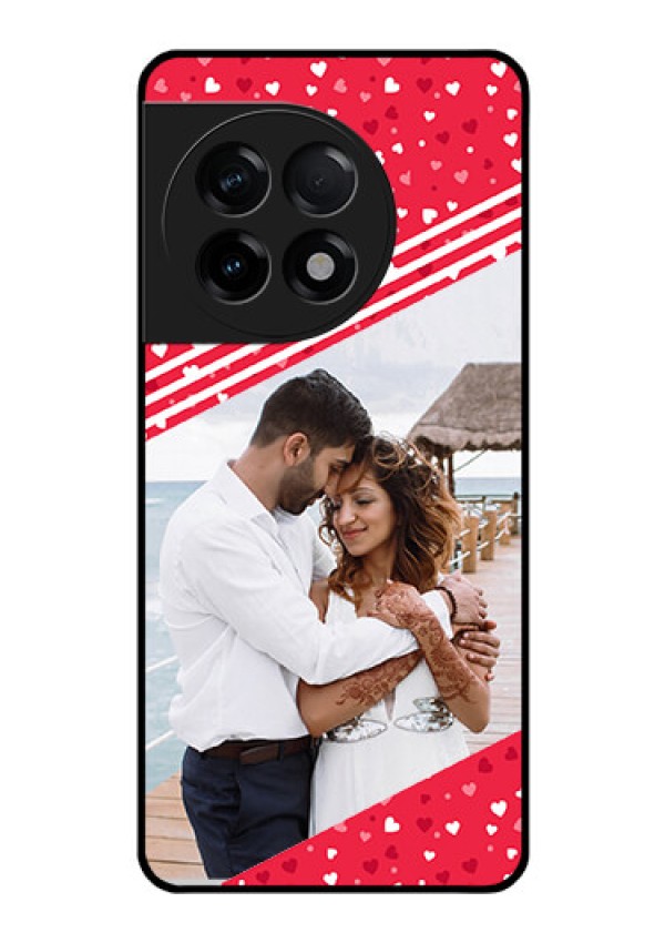 OnePlus 11R 5G Custom Glass Mobile Case - Valentines Gift Design