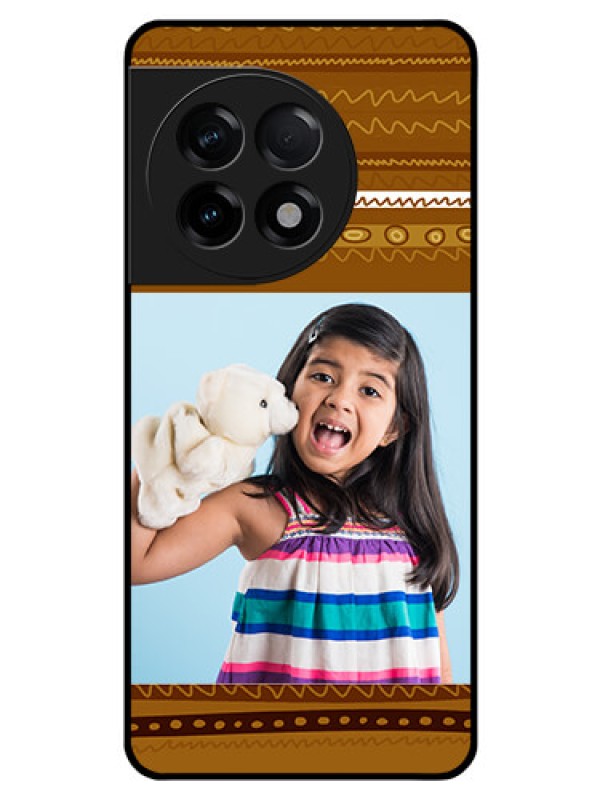 Custom OnePlus 11R 5G Custom Glass Phone Case - Friends Picture Upload Design