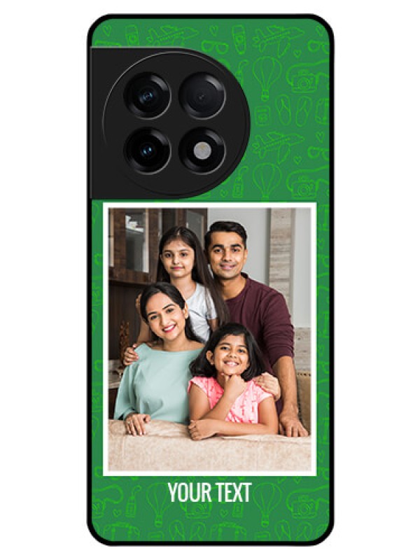 Custom OnePlus 11R 5G Personalized Glass Phone Case - Picture Upload Design