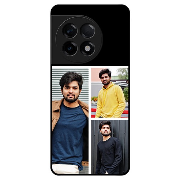 OnePlus 11R 5G Photo Printing on Glass Case - Upload Multiple Picture Design OnePlus 11R 5G Photo Printing on Glass Case - Upload Multiple Picture Design