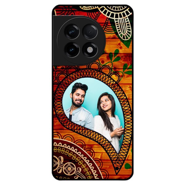 OnePlus 11R 5G Personalized Glass Phone Case - Abstract Colorful Design