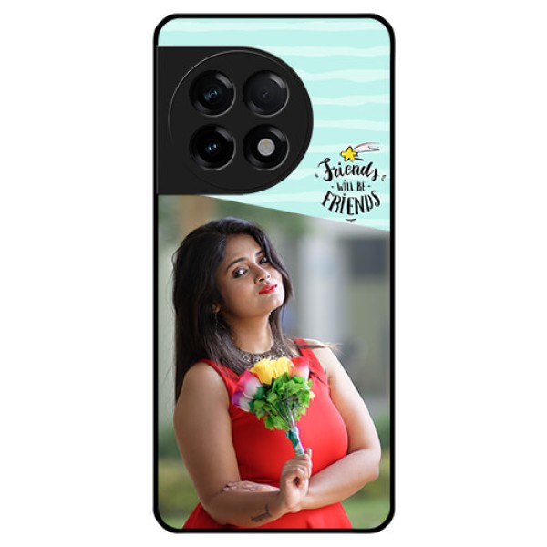 OnePlus 11R 5G Custom Glass Phone Case - Friends Picture Icon Design OnePlus 11R 5G Custom Glass Phone Case - Friends Picture Icon Design