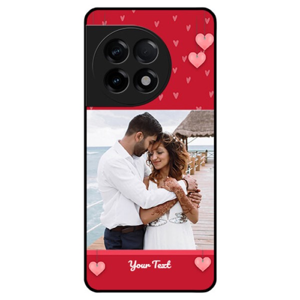 OnePlus 11R 5G Custom Glass Phone Case - Valentines Day Design