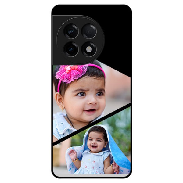 OnePlus 11R 5G Custom Glass Phone Case - Semi Cut Design