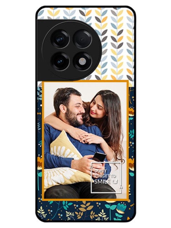 Custom OnePlus 11R 5G Custom Glass Mobile Case - Pattern Design