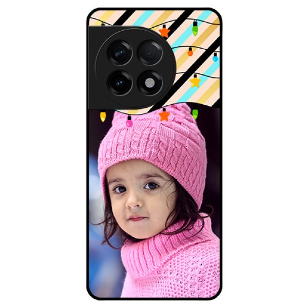 OnePlus 11R 5G Custom Glass Mobile Case - Lights Hanging Design OnePlus 11R 5G Custom Glass Mobile Case - Lights Hanging Design