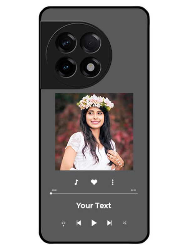 Custom OnePlus 11R 5G Custom Glass Mobile Case - Play The Music Design