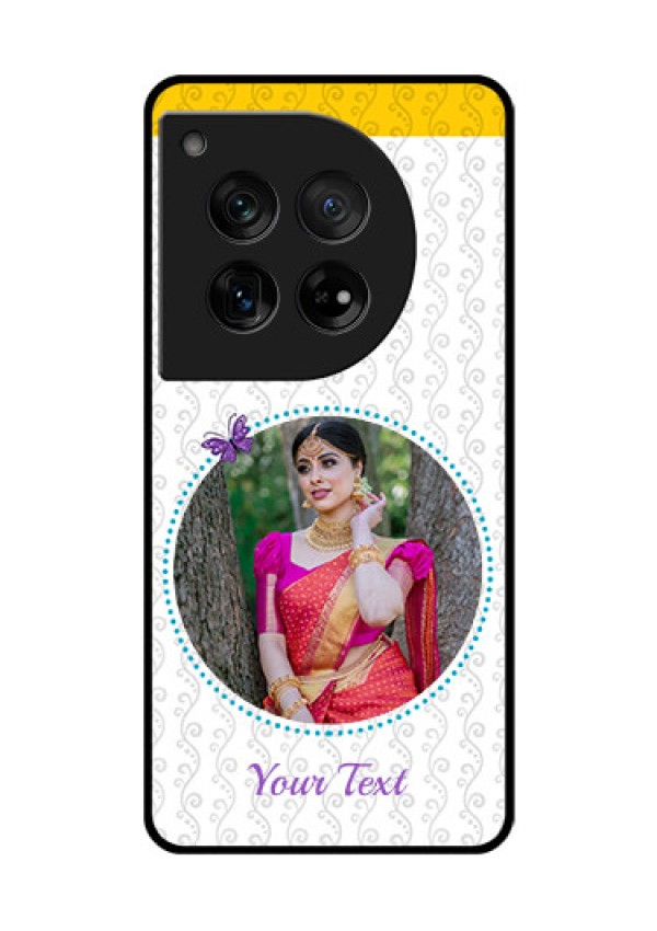 OnePlus 12 5G Custom Glass Phone Case - Girls Premium Case Design