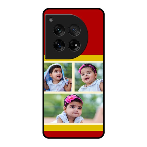 OnePlus 12 5G Custom Glass Phone Case - Multiple Pic Upload Design OnePlus 12 5G Custom Glass Phone Case - Multiple Pic Upload Design