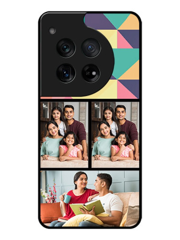 Custom OnePlus 12 5G Custom Glass Phone Case - Bulk Pic Upload Design