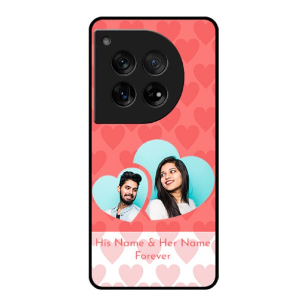OnePlus 12 5G Custom Glass Phone Case - Couple Pic Upload Design OnePlus 12 5G Custom Glass Phone Case - Couple Pic Upload Design