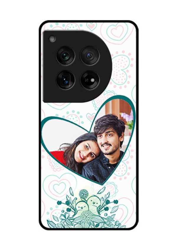 OnePlus 12 5G Custom Glass Phone Case - Premium Couple Design