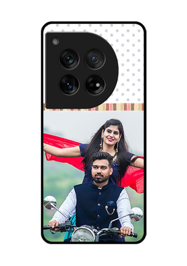 OnePlus 12 5G Custom Glass Phone Case - Cute Family Design