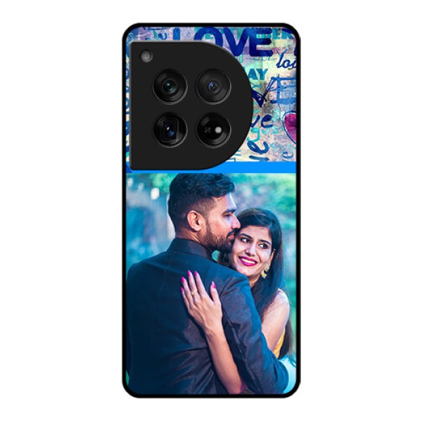 OnePlus 12 5G Custom Glass Phone Case - Colorful Love Design