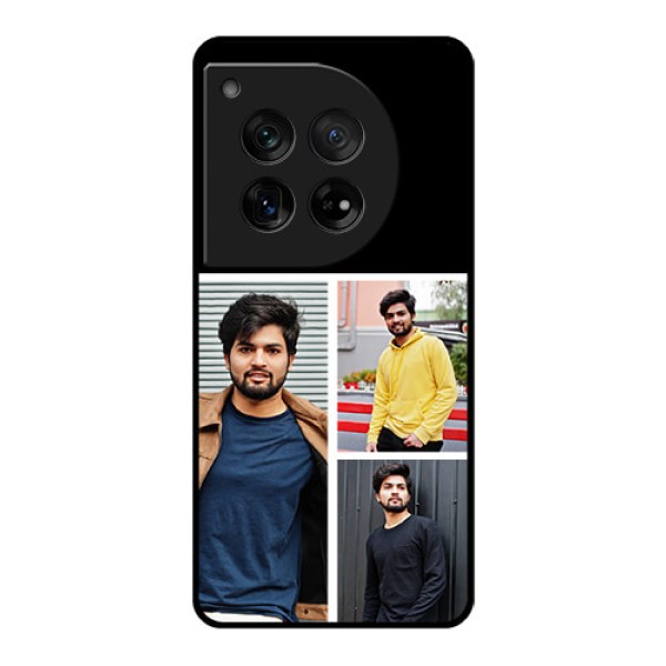 OnePlus 12 5G Custom Glass Phone Case - Upload Multiple Picture Design OnePlus 12 5G Custom Glass Phone Case - Upload Multiple Picture Design