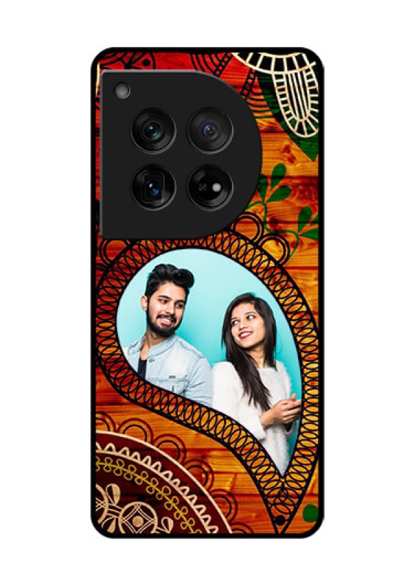 OnePlus 12 5G Custom Glass Phone Case - Abstract Colorful Design