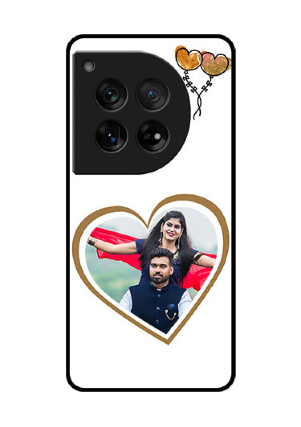 OnePlus 12 5G Custom Glass Phone Case - You & Me Design