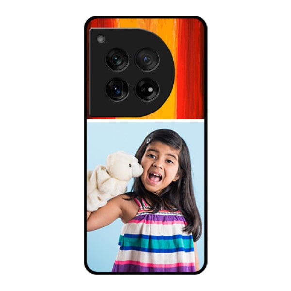 OnePlus 12 5G Custom Glass Phone Case - Multi Color Design