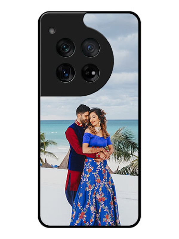 Custom OnePlus 12 5G Custom Glass Phone Case - Upload Full Picture Design