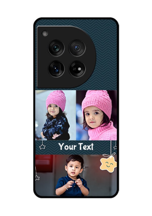 OnePlus 12 5G Custom Glass Phone Case - Hanging Stars Design