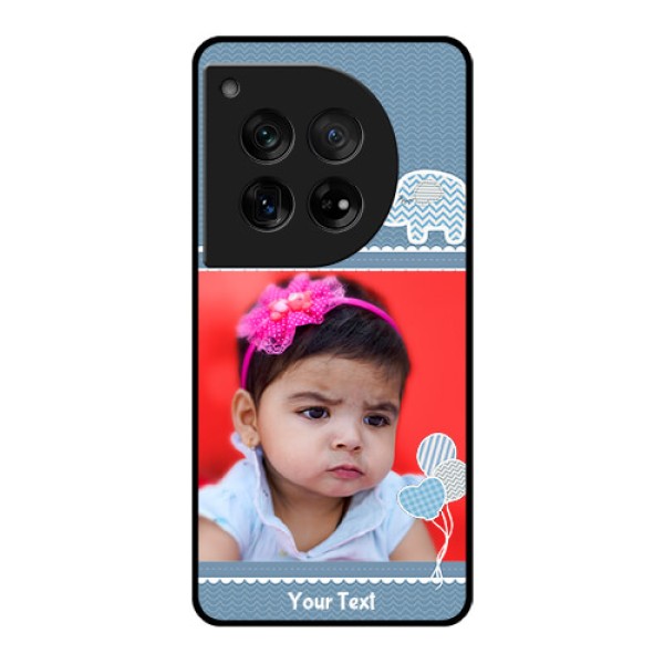 OnePlus 12 5G Custom Glass Phone Case - With Kids Pattern Design OnePlus 12 5G Custom Glass Phone Case - With Kids Pattern Design