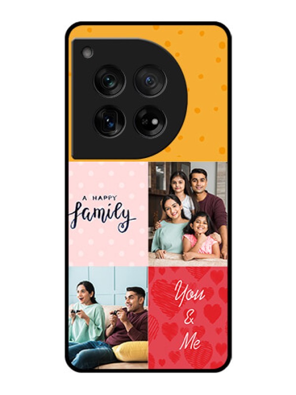 Custom OnePlus 12 5G Custom Glass Phone Case - Images With Quotes Design