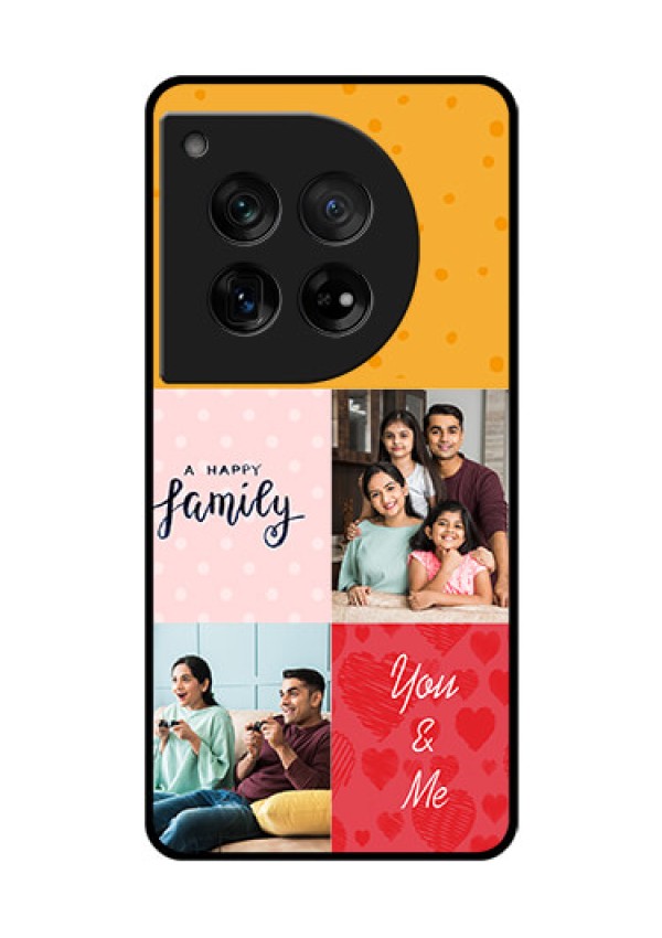 OnePlus 12 5G Custom Glass Phone Case - Images With Quotes Design
