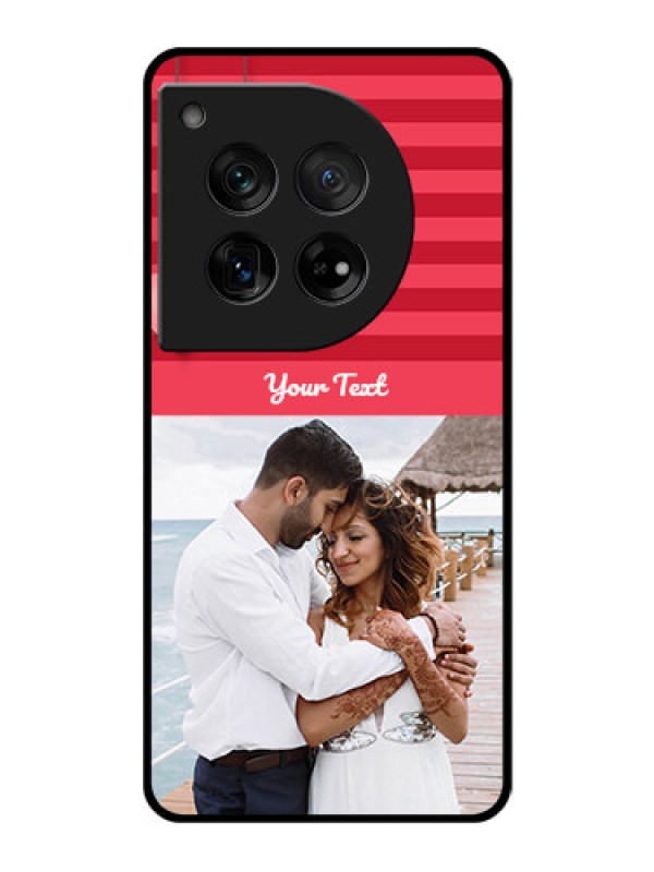 Custom OnePlus 12 5G Custom Glass Phone Case - Valentines Day Design