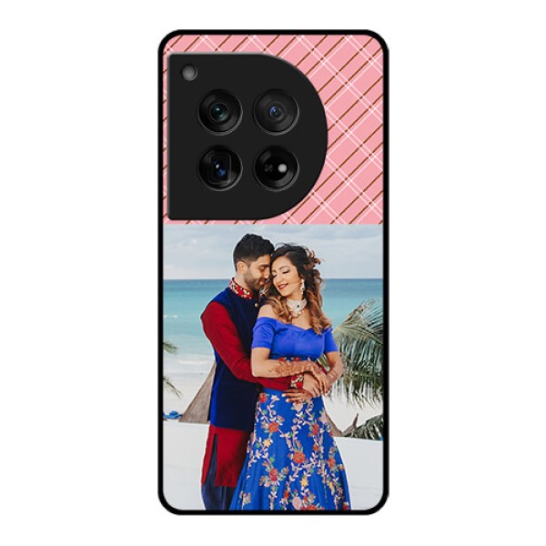 OnePlus 12 5G Custom Glass Phone Case - Together Forever Design OnePlus 12 5G Custom Glass Phone Case - Together Forever Design