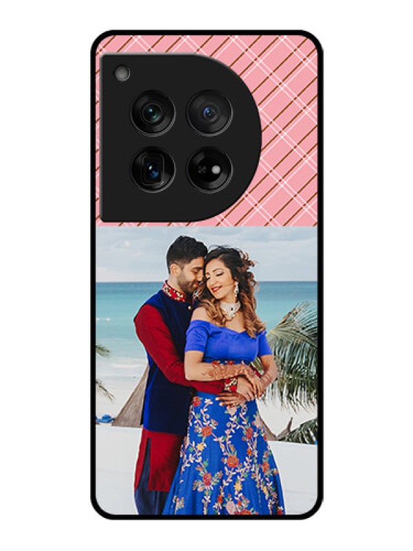 Custom OnePlus 12 5G Custom Glass Phone Case - Together Forever Design