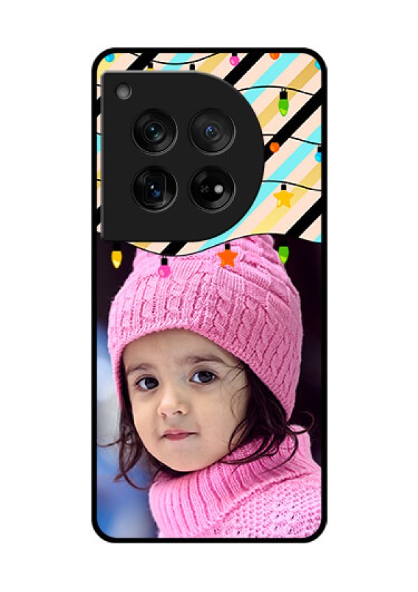 OnePlus 12 5G Custom Glass Phone Case - Lights Hanging Design