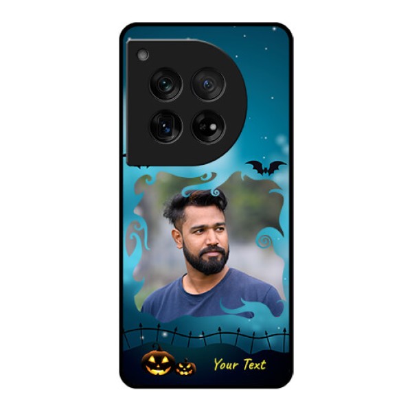 OnePlus 12 5G Custom Glass Phone Case - Halloween Frame Design OnePlus 12 5G Custom Glass Phone Case - Halloween Frame Design