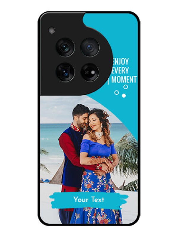 Custom OnePlus 12 5G Custom Glass Phone Case - Happy Moment Design