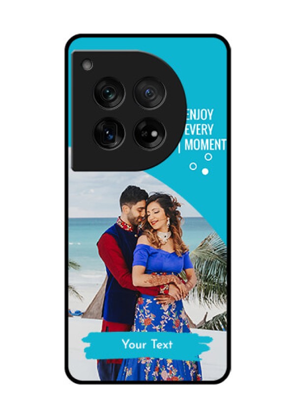 OnePlus 12 5G Custom Glass Phone Case - Happy Moment Design