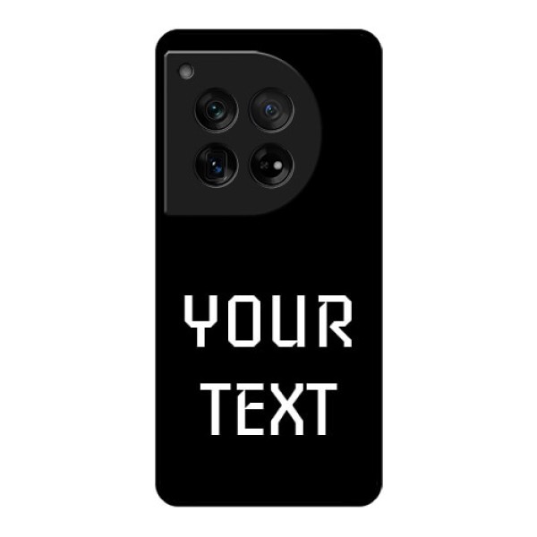 OnePlus 12 5G Custom Glass Phone Case - Your Name Design