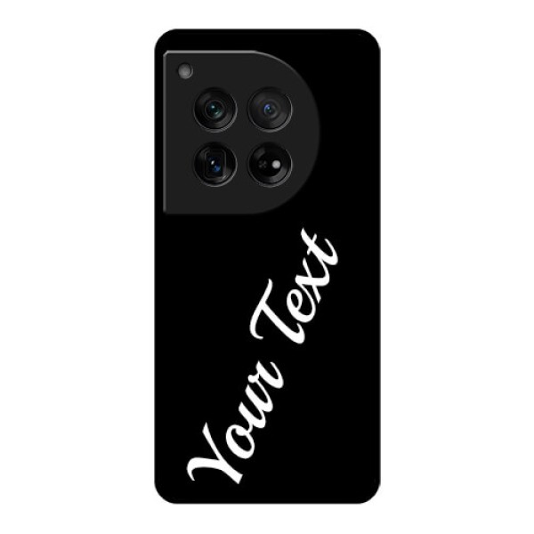 OnePlus 12 5G Custom Glass Phone Case - With Your Name Design OnePlus 12 5G Custom Glass Phone Case - With Your Name Design