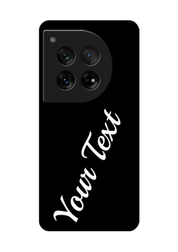 OnePlus 12 5G Custom Glass Phone Case - With Your Name Design