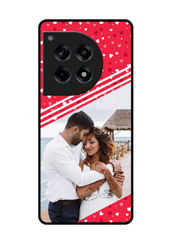 Oneplus 12R 5G Custom Glass Phone Case - Valentines Gift Design
