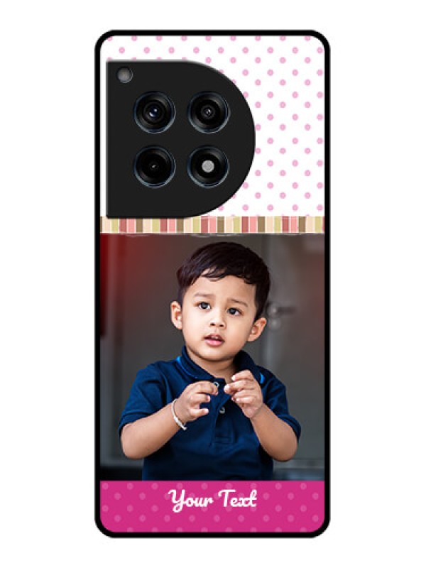 Custom Oneplus 12R 5G Custom Glass Phone Case - Cute Girls Cover Design