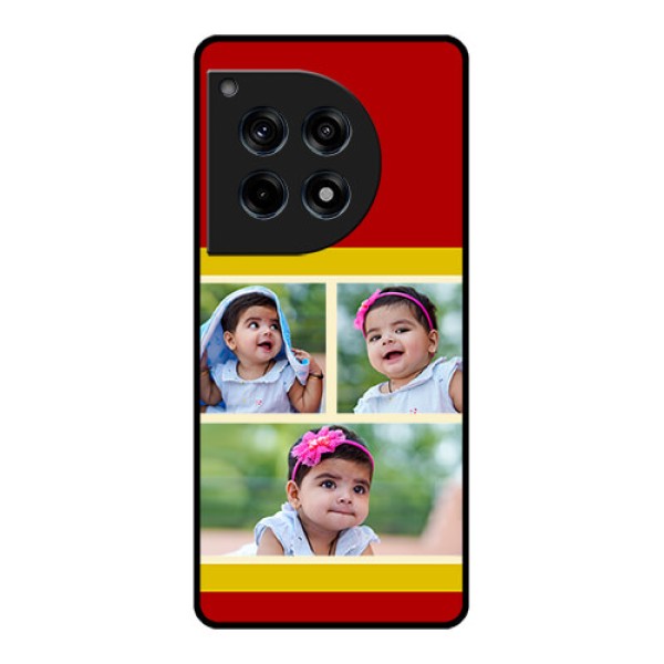 Oneplus 12R 5G Custom Glass Phone Case - Multiple Pic Upload Design Oneplus 12R 5G Custom Glass Phone Case - Multiple Pic Upload Design