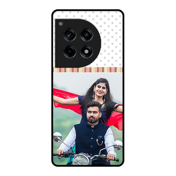 Oneplus 12R 5G Custom Glass Phone Case - Cute Family Design
